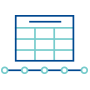 Innovation timeline icon