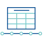 Innovation timeline icon